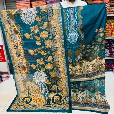 Exclusive Gonga Patel Premium Cotton Three Piece for Women